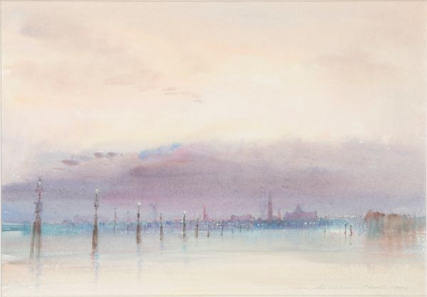 *IAN ARMOUR-CHELU (1928-2000) 'Evening Storm Approaching Venice'