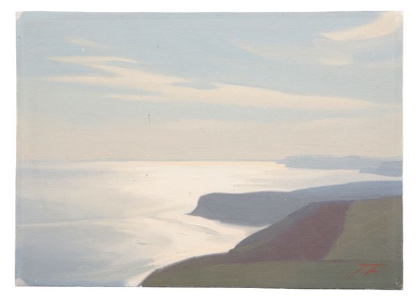 *JAMES FRY (1911-1985) 'View West from Houns Tout, Chapman's Pool'