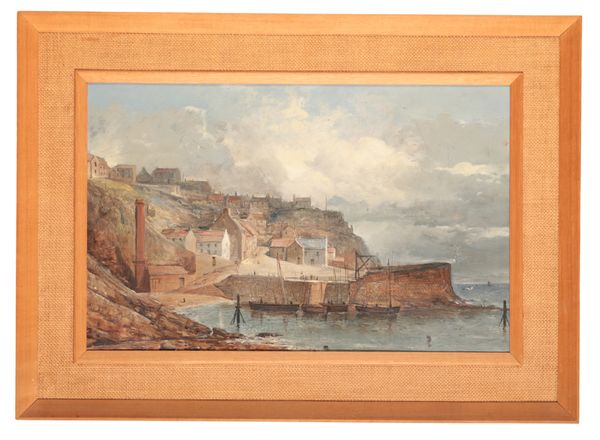 ALEXANDER LEGGETT (c. 1828-1884) ‘Crail Harbour'