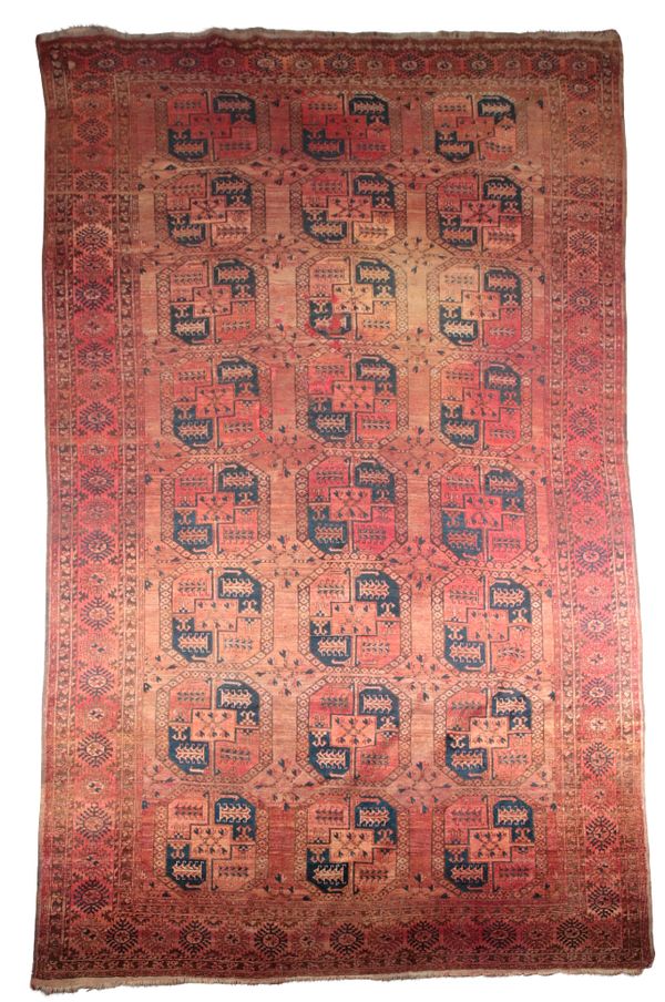 A LARGE ANTIQUE BELUCH CARPET