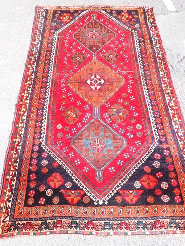 A QASHGAI SHIRAZ RUG