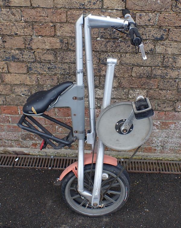 A STRIDA FOLDING BIKE