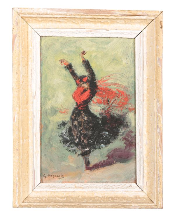 GEORGES REGNAULT (1898-1979) A study of a flamenco dancer