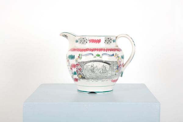 A COMMEMORATIVE SUNDERLAND JUG