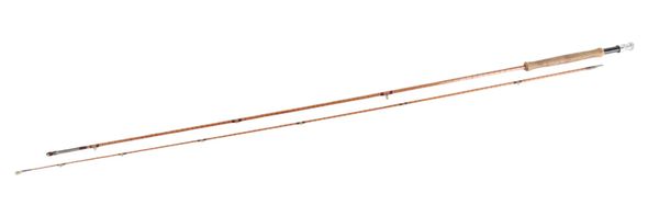 A HARDY "THE POPE" TWO PIECE SPLIT CANE FLY ROD