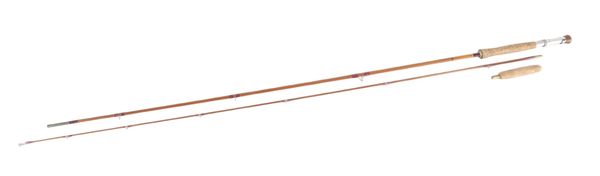 A SHARPES SCOTTIE TWO PIECE TROUT FLY ROD