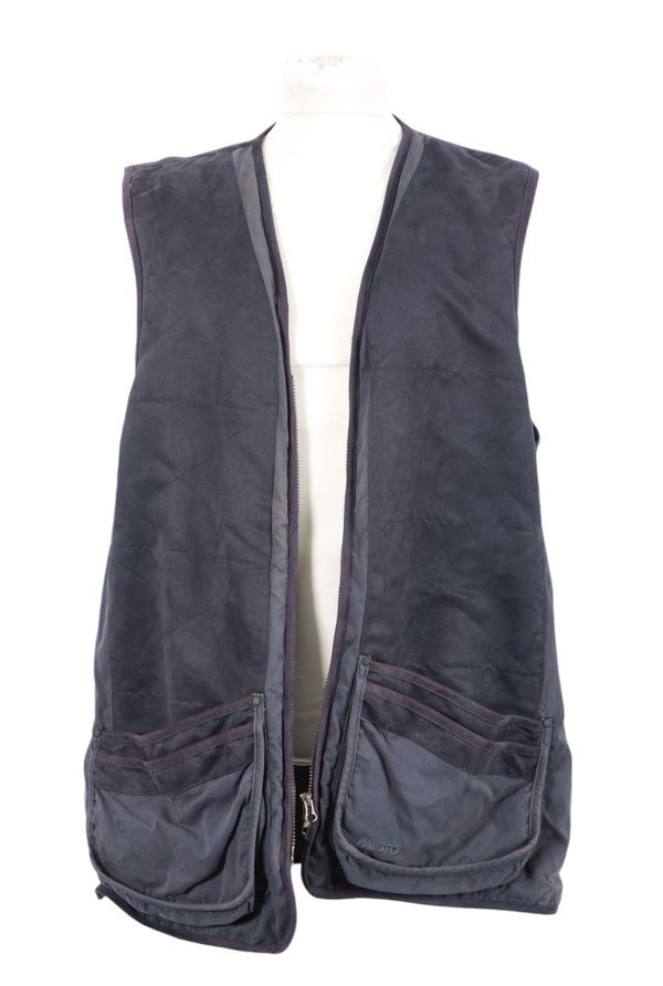 A MUSTO NAVY CLAY SHOOTING VEST