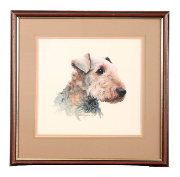 *HELEN BACKHOUSE (Contemporary) Lakeland Terrier