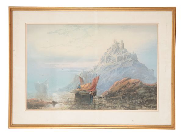 CHARLES EDWARD I BRITTAN (1837-1888) 'St Michael's Mount'