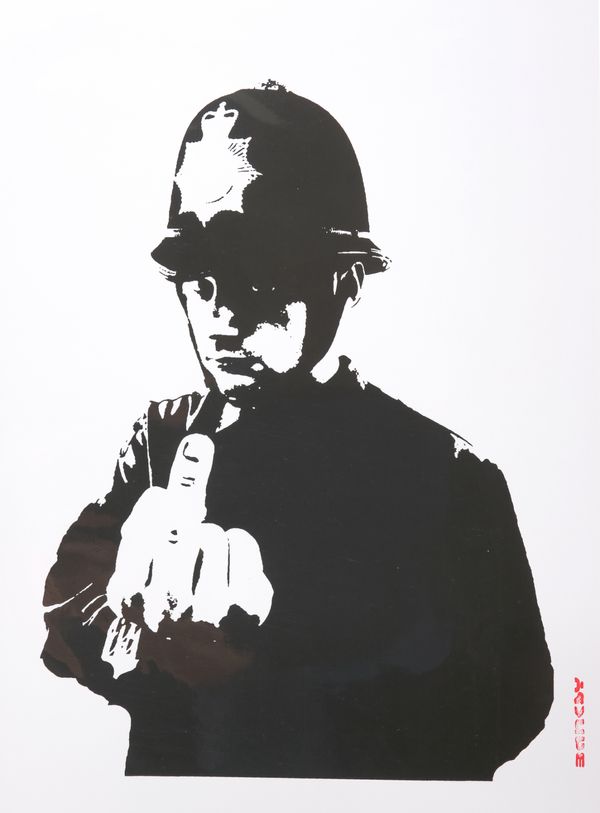 *WEST COUNTRY PRINCE, AFTER BANKSY 'Rude Copper'