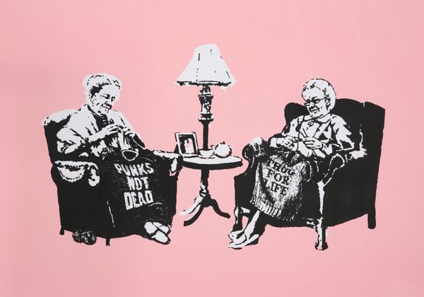 *WEST COUNTRY PRINCE, AFTER BANKSY 'Grannies'