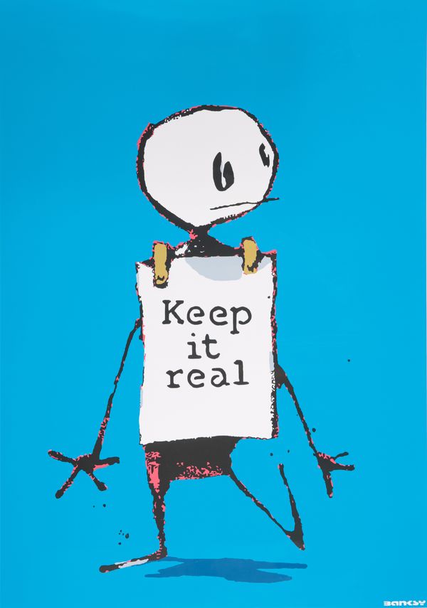 *WEST COUNTRY PRINCE, AFTER BANKSY 'Keep it Real'