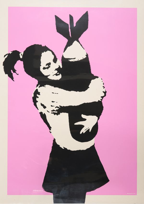 *WEST COUNTRY PRINCE, AFTER BANKSY 'Bomb Hugger'