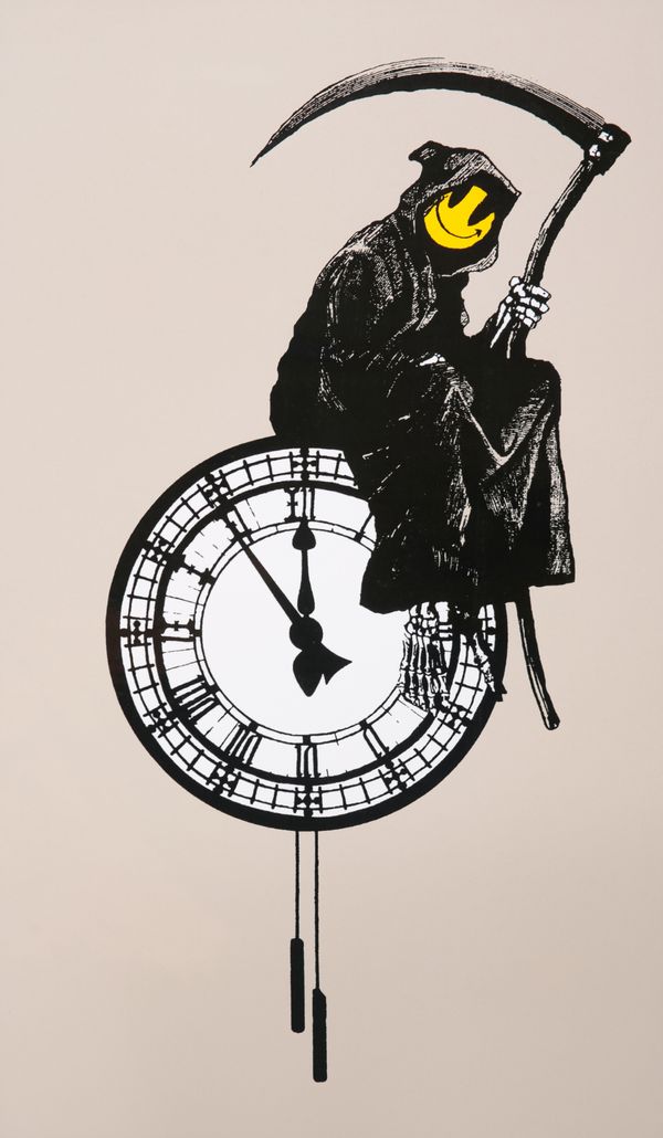 *WEST COUNTRY PRINCE, AFTER BANKSY 'Grin Reaper'