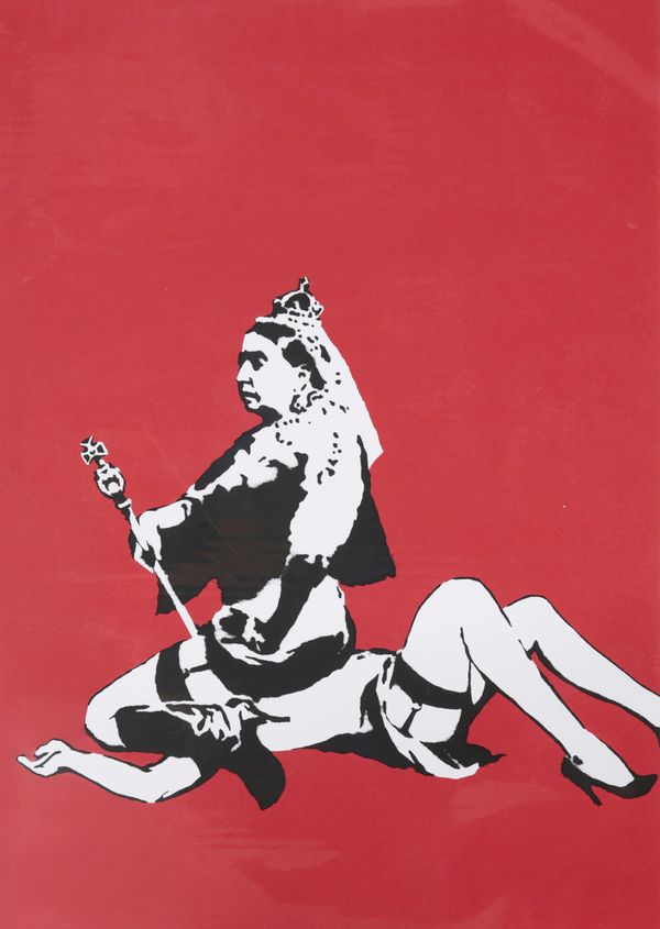 *WEST COUNTRY PRINCE, AFTER BANKSY 'Queen Victoria'