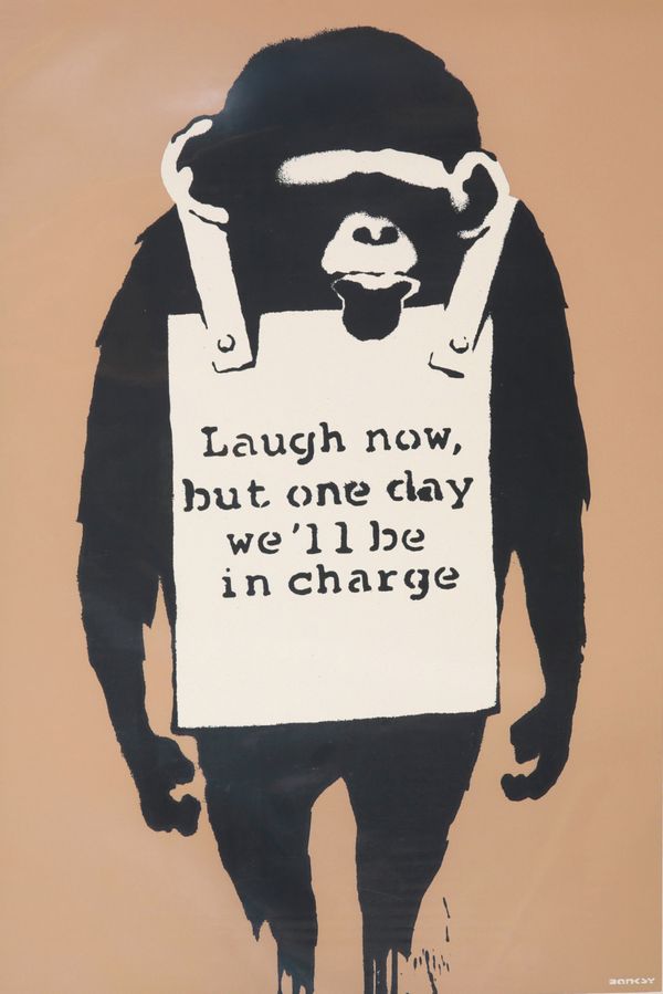 *WEST COUNTRY PRINCE, AFTER BANKSY 'Laugh Now'