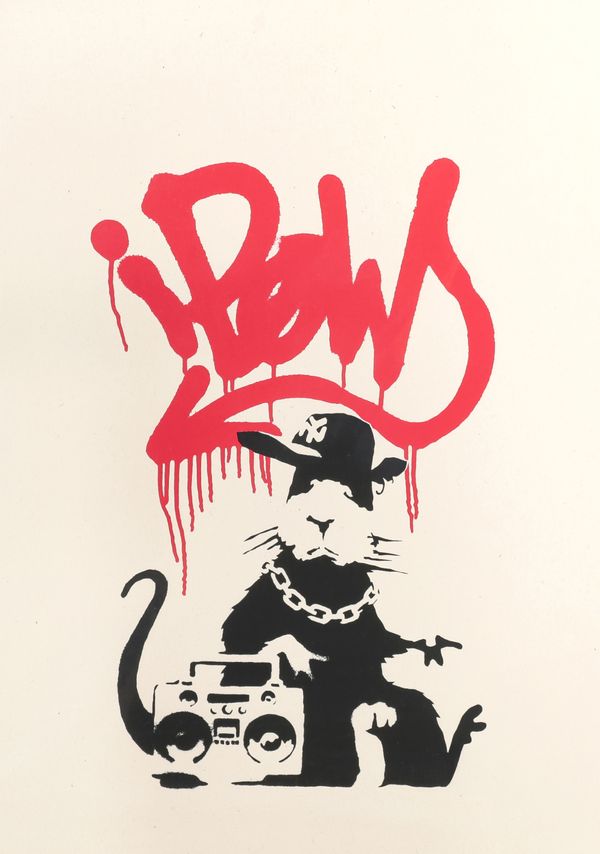 *WEST COUNTRY PRINCE, AFTER BANKSY 'Gangsta Rat'
