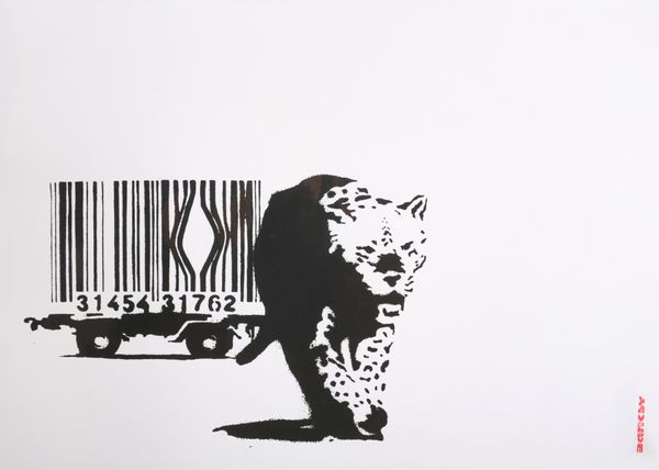 *WEST COUNTRY PRINCE, AFTER BANKSY 'Barcode'