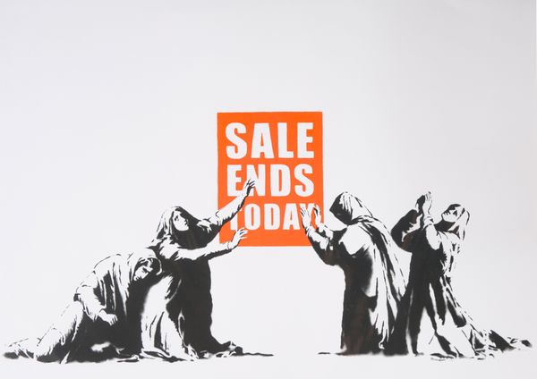 *WEST COUNTRY PRINCE, AFTER BANKSY 'Sale Ends Today'