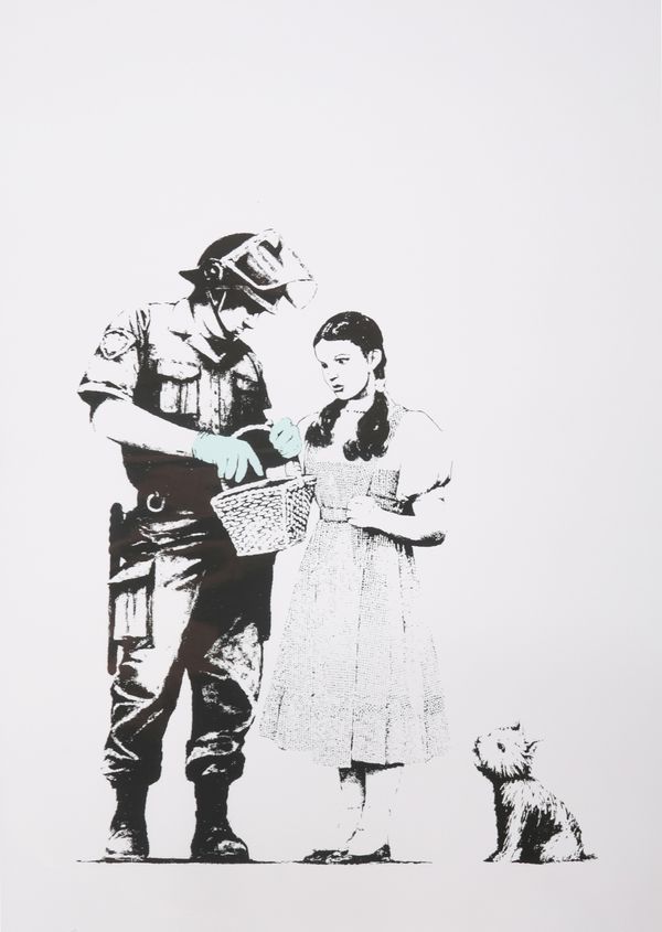 *WEST COUNTRY PRINCE, AFTER BANKSY 'Stop and Search'