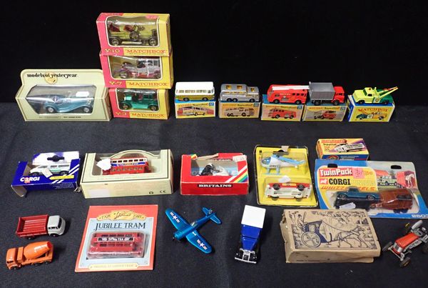 A COLLECTION OF MATCHBOX TOYS