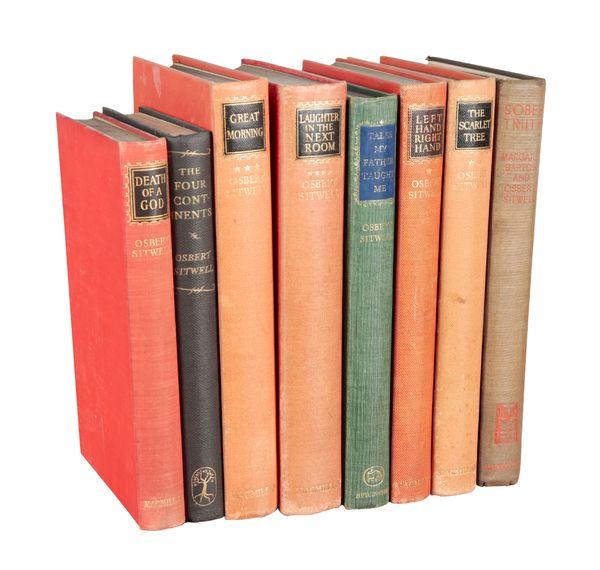 SITWELL, OSBERT: SIX FIRST EDITION VOLUMES