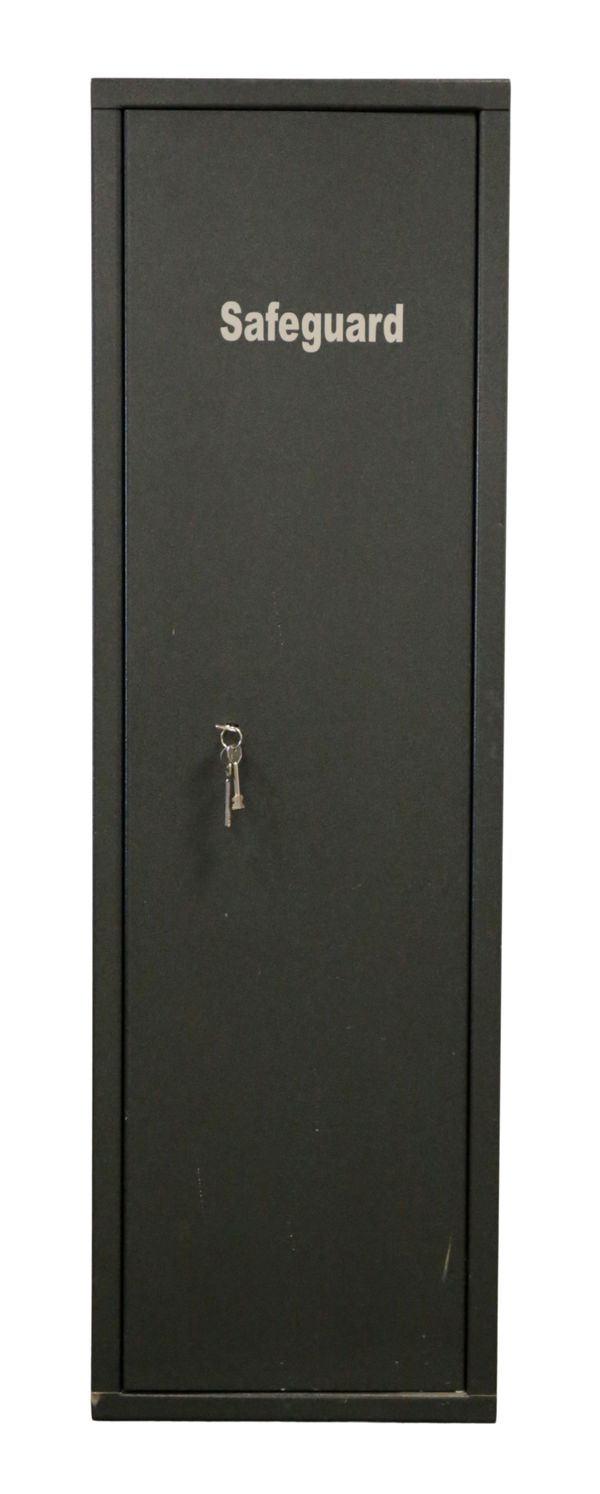 A SAFEGUARD METAL GUN CABINET