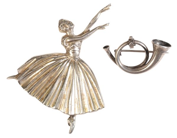 A BALLERINA BROOCH