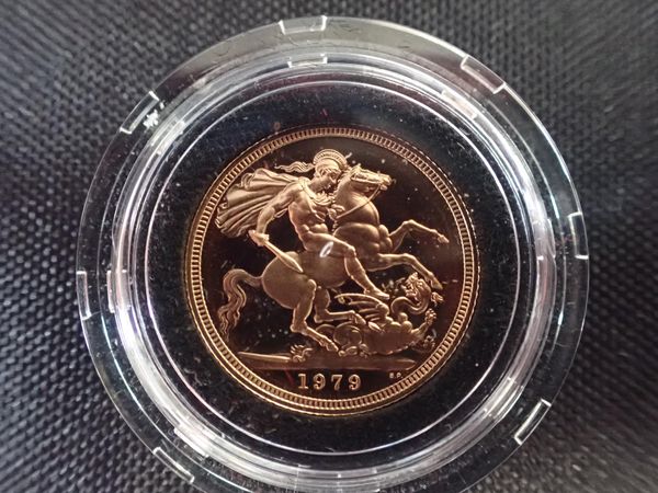 1979 PROOF GOLD SOVEREIGN