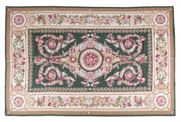 A NEEDLEPOINT CARPET OF SAVONERRIE DESIGN