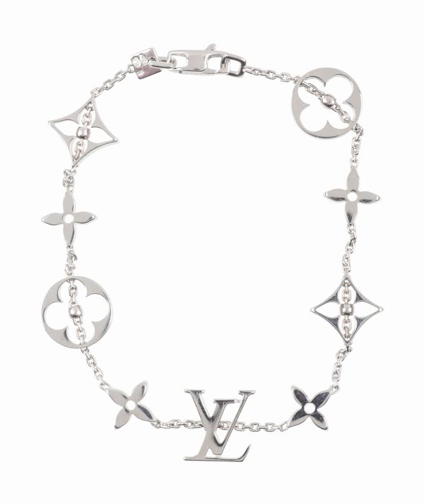 LOUIS VUITTON: A MONOGRAM BRACELET