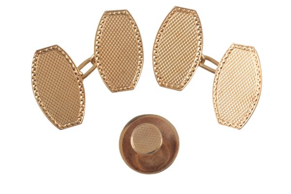 A MATCHED PAIR OF CUFFLINKS