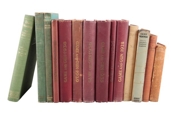 A QUANTITY OF BOUND ANNUAL EDITIONS OF GAME AND GUN AND ANGLERS MONTHLY