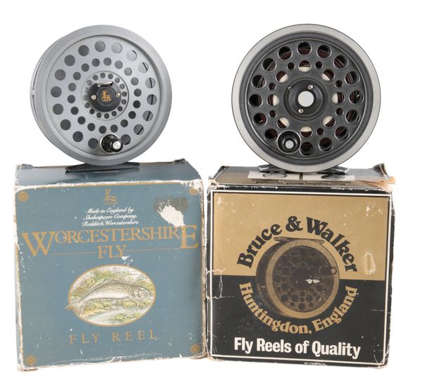 BRUCE & WALKER: A NO. 2 4 1/4" SALMON FLY REEL