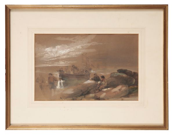 ATTRIBUTED TO GEORGE BRYANT CAMPION (1796-1870) Unloading the catch