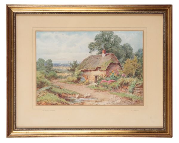 HENRY JOHN SYLVESTER STANNARD (1870-1951) 'Cottage Scene'