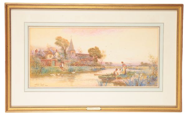 WALTER STUART LLOYD (ACT.1875-1929) 'Fordwich on the Stour'