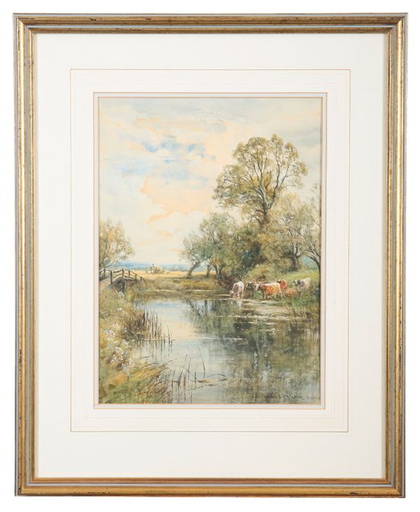 HENRY JOHN KINNAIRD (1861-1929) 'Near Dedham, Essex'