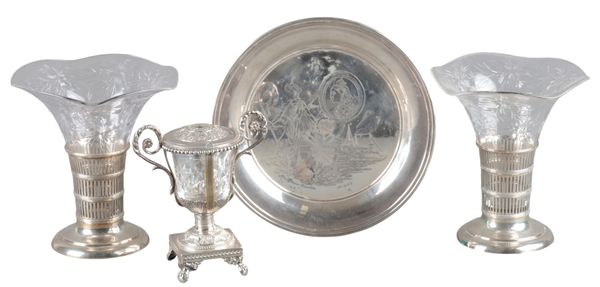 AN ELIZABETH II SILVER WAITER