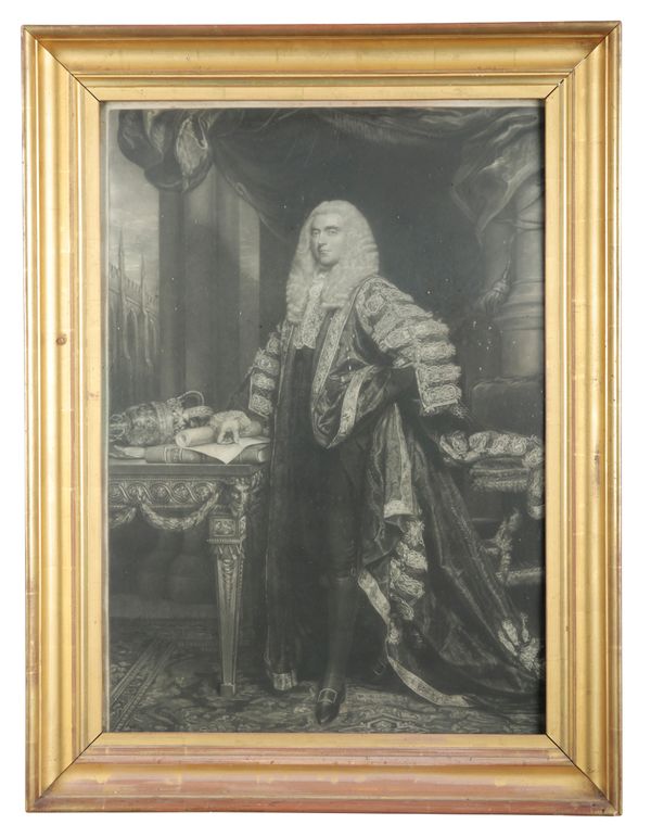 FRANCESCO BARTOLOZZI (1728-1815) Portrait of Edward, Lord Thurlow