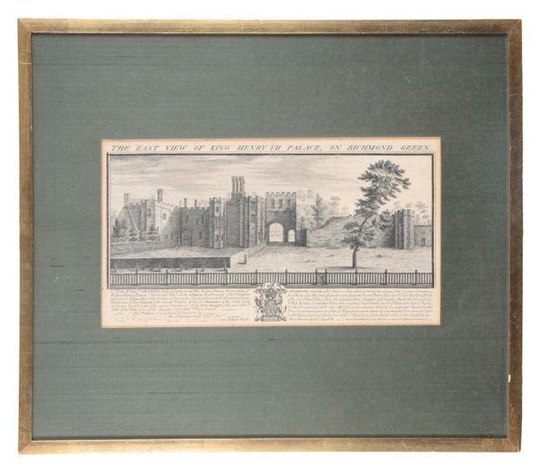 SAMUEL AND NATHANIEL BUCK (18TH CENTURY) 'The East View of King Henry VII Palace, on Richmond Green'