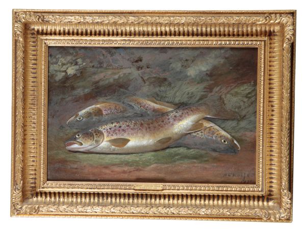 HENRY LEONIDAS ROLFE (1824-1881) 'A Study of Trout from the River Test'