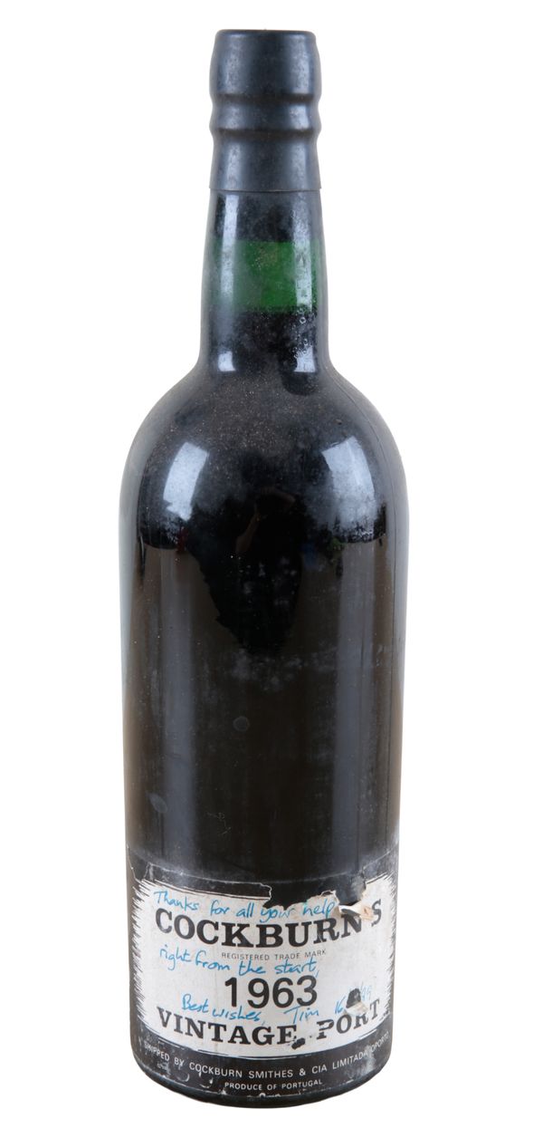COCKBURN’S VINTAGE PORT 1963