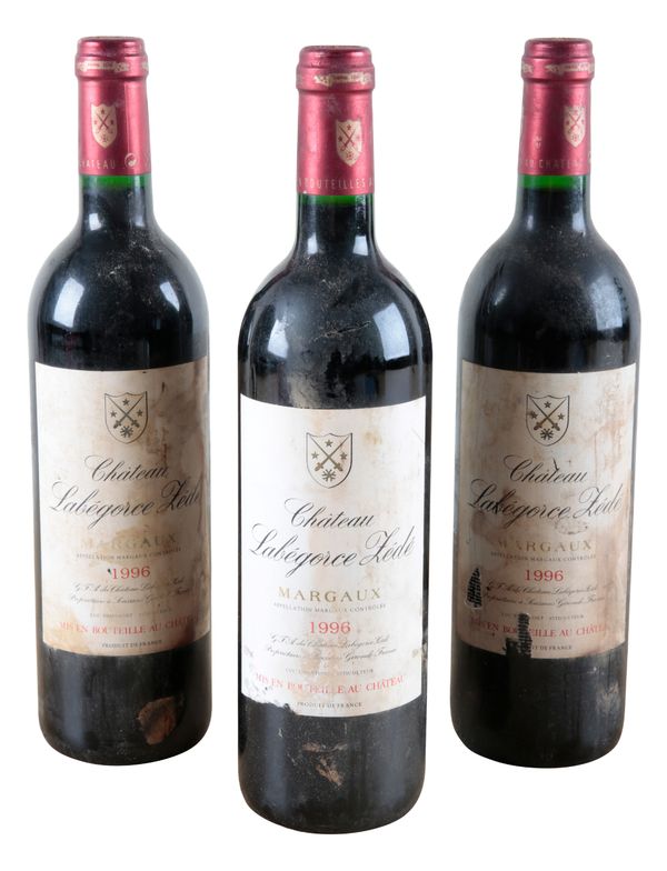 CHATEAU LABEGORCE ZEDE MARGAUX 1996