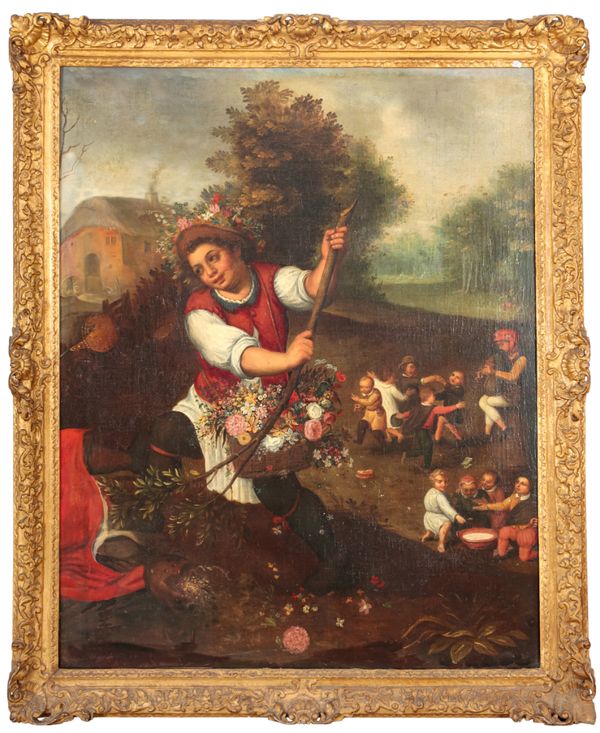 FOLLOWER OF ABRAHAM BRUEGHEL (1631-c.1690) 'The Flower Festival'