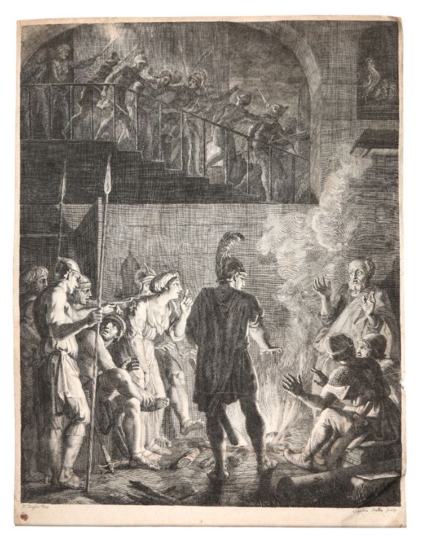 CLAUDINE BOUZONNET-STELLA (1636-1697) 'The Denial of Peter'