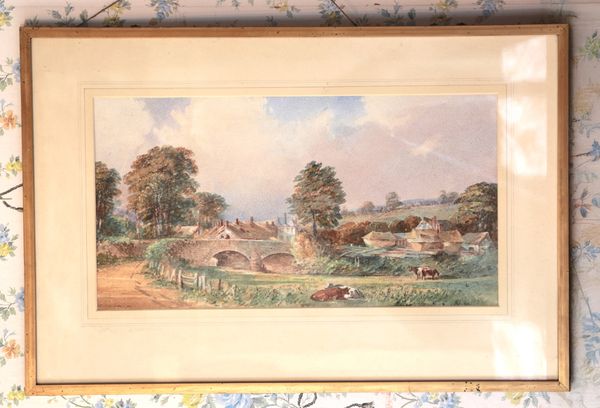 ENGLISH SCHOOL, 19TH CENTURY Pastoral landscape