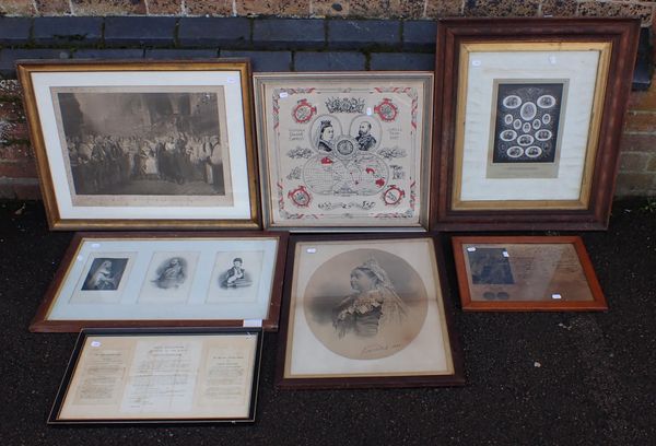 A COLLECTION OF PRINTS RELATING TO QUEEN VICTORIA