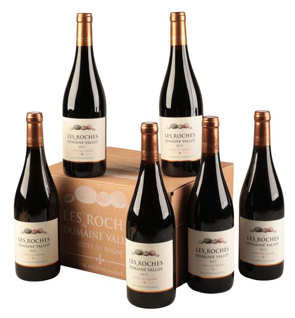 LES ROCHES DU DOMAINE VALLOT CÔTES DU RHÔNE 2017