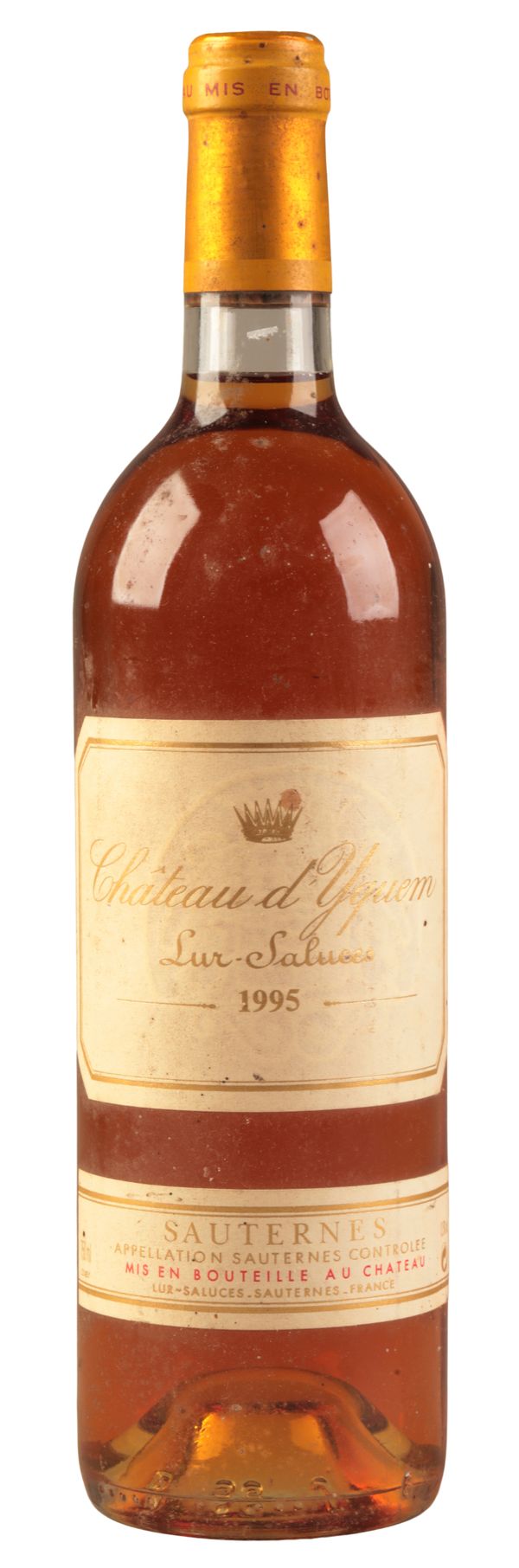 CHÂTEAU Y’QUEM LUR-SALUCES SAUTERNES 1995